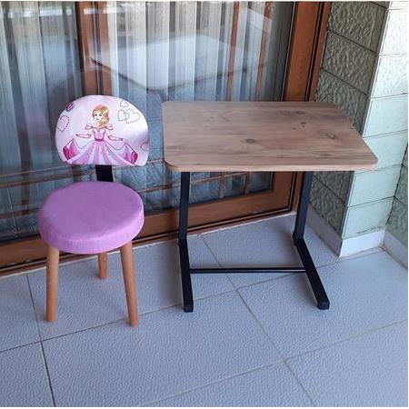 Prenses sindirella desenli ilk okul Çocuk Ders Çalışma Faliyet Sandalye Masa Takımı Çocuk odası seti