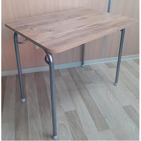 Depolife Pratik Katlanır Ayak Mutfak Yemek Masası Balkon Ders Çalışma Piknik Masası 60x90cm ceviz