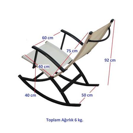 Sallanan Sandalye Koltuk Sallanır berjer koltuğu Yıkanabilir Fermuarlı Minderli DepoLife